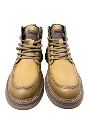 Pantofi Piele Naturala 85527 Yellow Oskon