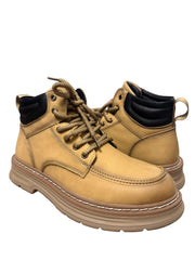 Pantofi Piele Naturala 85527 Yellow Oskon