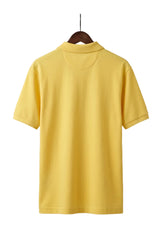 Tricou Polo Sleeve Yellow - La Martina