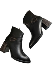 Ghete Piele Naturala Feeling 25-165-02