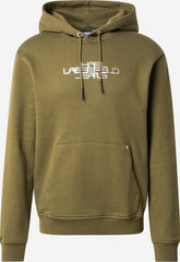 Regular Foil Logo Hoodie Ivy Geen - Karl Lagerfeld Jeans