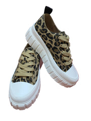 Sneakers Leopard Canvas- S.Oliver