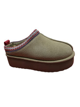 Sabot Piele Naturala Tip UGG 1253 Camel - Energy