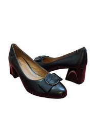 Pantofi Piele Naturala Feeling 26-541-02 Black