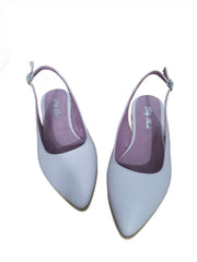 Balerini Piele Naturala PS64 Roz Fane