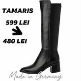 Cizme Piele Naturala Tamaris 1-25540-45 Black