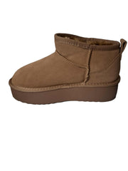 Ghete Piele Naturala Tip UGG 1250 Camel - Energy