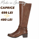 Cizme Piele Naturala Fiona COGNAC - Caprice