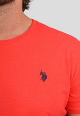 Tricou Basic Corall - U.S. POLO ASSN