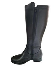 Cizme Piele Naturala Capri Black Nappa - Dolly Shoes