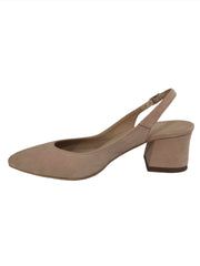 Pantofi Piele Naturala Alma Bej - Dolly Shoes