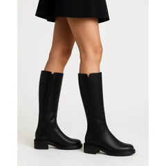 Cizme Piele Naturala WB66H11 Black Parrotto