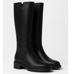 Cizme Piele Naturala WB66H11 Black Parrotto