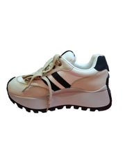 Sneakers Piele Naturala Feeling 25110 Beige