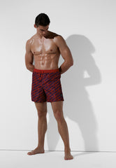 Șort De Baie DIAGONAL AOP MED BOARDSHORTS- Karl Lagerfeld