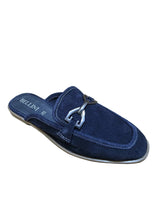 Saboti Piele Naturala Erika Navy Suede - Bellini