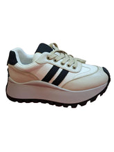 Sneakers Piele Naturala Feeling 25110 Beige