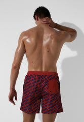 Șort De Baie DIAGONAL AOP MED BOARDSHORTS- Karl Lagerfeld