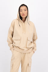 Trening Casual Bumbac Bej - Kings&Clowns