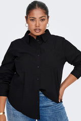 Camasa Marime Mare, Only Carmakoma, Negru