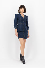 Rochie evazata cu nasturi bijuterie - Liu Jo