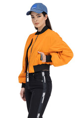 Geaca Dama Cropped Bomber - Karl Lagerfeld