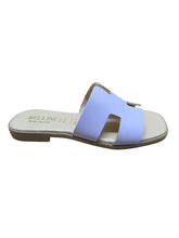 Papuci Piele Naturala Lux Vibe Lila Bellini
