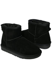Ghete Piele Naturala Tip UGG 1201 Black - Energy