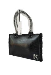 Geanta Teddy Tote Black Karl Lagerfeld