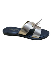 Papuci Piele Naturala Fiocco Lame Rame Bellini