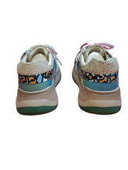 Sneakers Piele Naturala Feeling S001 Beige Canar