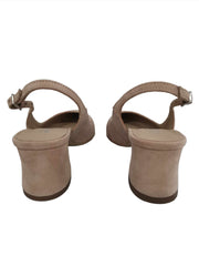 Pantofi Piele Naturala Alma Bej - Dolly Shoes