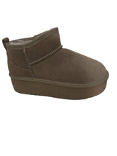 Ghete Piele Naturala Tip UGG 1250 Taupe - Energy