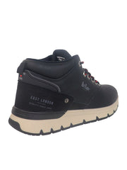 Ghete Barbati Lee Cooper Panelled Lace-Up Chukka Black