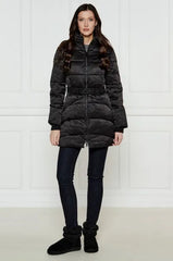 Ghete Liu Jo JIL 04 Ankle Boot Cow Suede Strass Black