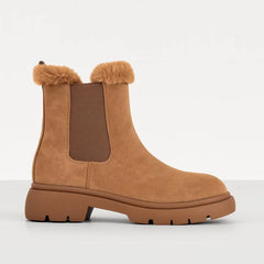 Ghete Piele Naturala Crosta Camel - Energy