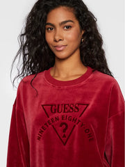 Bluza Logo W2BQ21 Roșu Regular Fit - Guess