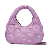 Geanta IKONIK 2.0 QUILTED SM HOBO Karl Lagerfeld