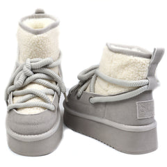 Ghete Tip UGG Solo Soprani Couture Lunar Ice
