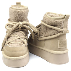 Ghete Tip UGG Solo Soprani Couture Lunar Mounton
