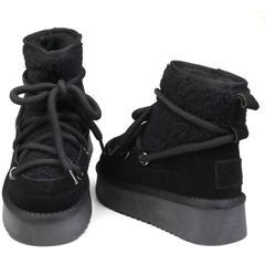 Ghete Tip UGG Solo Soprani Couture Lunar Black