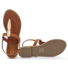 Sandale Dama EXÉ Camel
