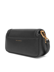 Geanta/Portofel Lock SM Shoulderbag Black Karl Lagerfeld