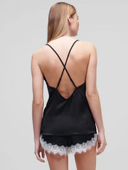 Pijama Dama Lace Trim Cami&Short Set - Karl Lagerfeld
