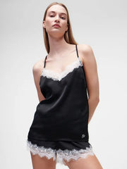 Pijama Dama Lace Trim Cami&Short Set - Karl Lagerfeld