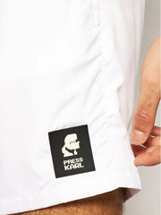 Șort De Baie White - Karl Lagerfeld