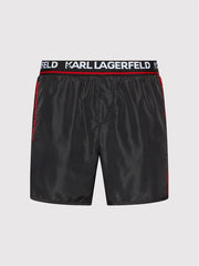 Șort De Baie Black-Red - Karl Lagerfeld