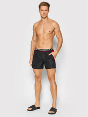 Șort De Baie Black-Red - Karl Lagerfeld