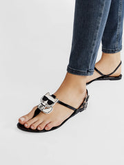 Sandale Jelly Ikonik Sling - Karl Lagerfeld