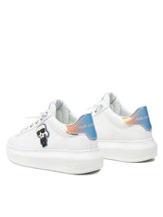 Sneakers Piele KAPRI Gradient KC Lo Lace Blue Karl Lagerfeld